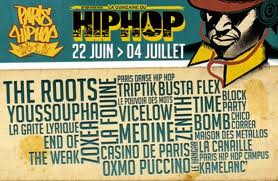 Affiche officiel Paris Hip-Hop 2012