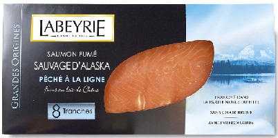 Grandes Origines Saumon Fumé Sauvage d'Alaska - Labeyrie