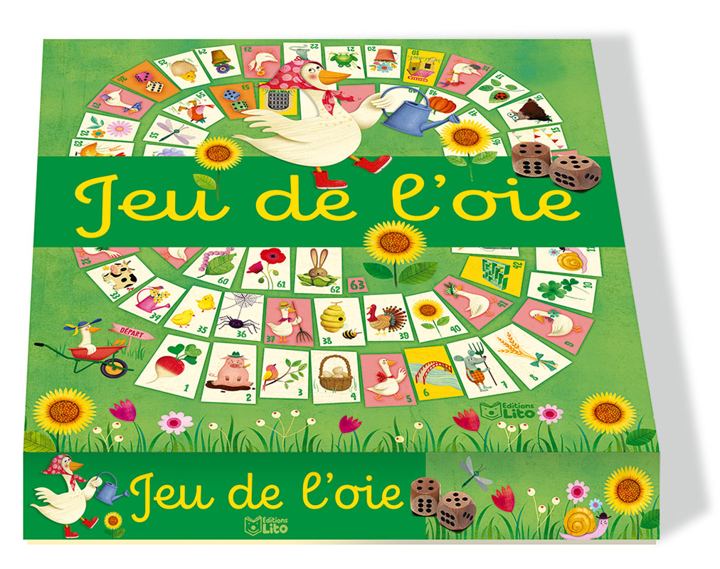 Jeu De L Oie Aux Editions Lito Illustre Par Marie Desbons