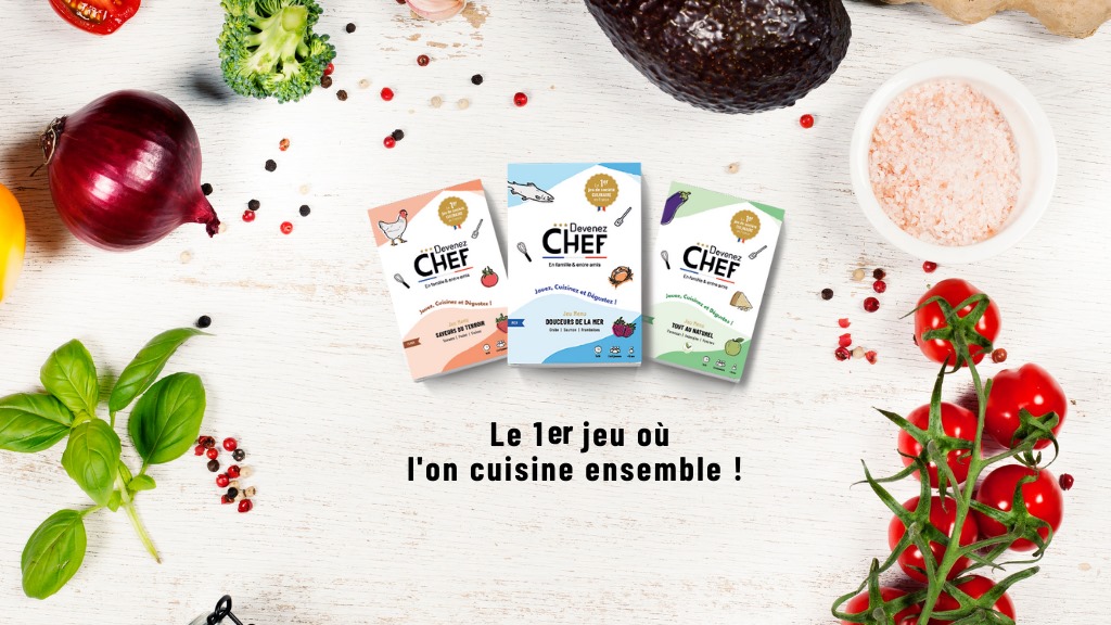 Devenez Chef - jeu menu Apéro gourmand