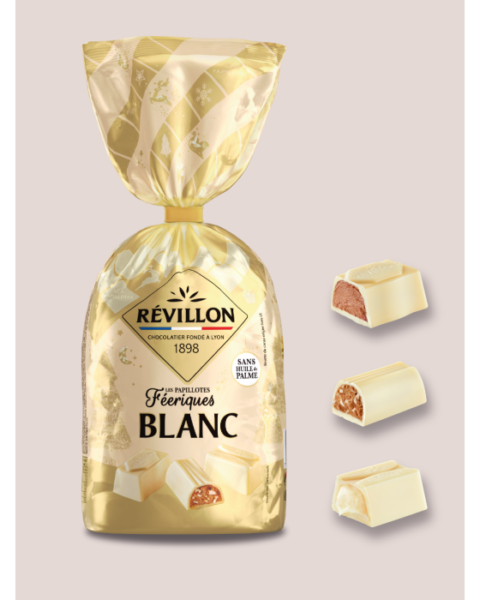 Féériques Blanc - Révillon Chocolatier - Chocolats de Pâques et de Noël