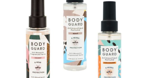 Bodyguard : Un anti moustique parfumé efficace pendant 8h
