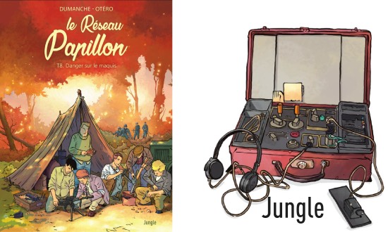 Le réseau Papillon – Danger sur le maquis – Éditions Jungle