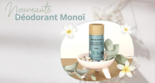 Déodorant solide monoï Comme Avant