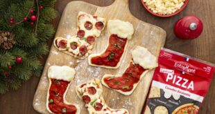 Mini pizzas bottes de Noël, Râpé Entremont