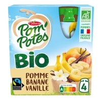 Pom'potes bio vanille