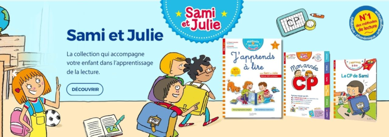 Apprends à lire avec Sami et Julie