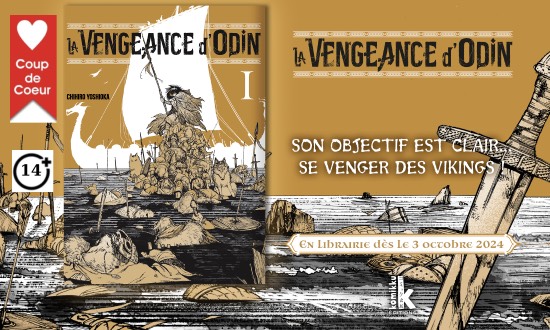 La vengeance d’Odin – Éditions Komikku Manga