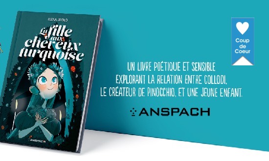 La fille aux cheveux turquoise – Éditions Anspach